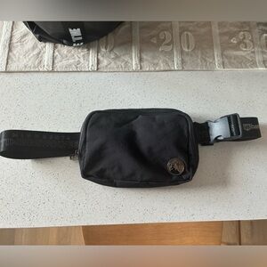 Black Timberwolves Belt Bag